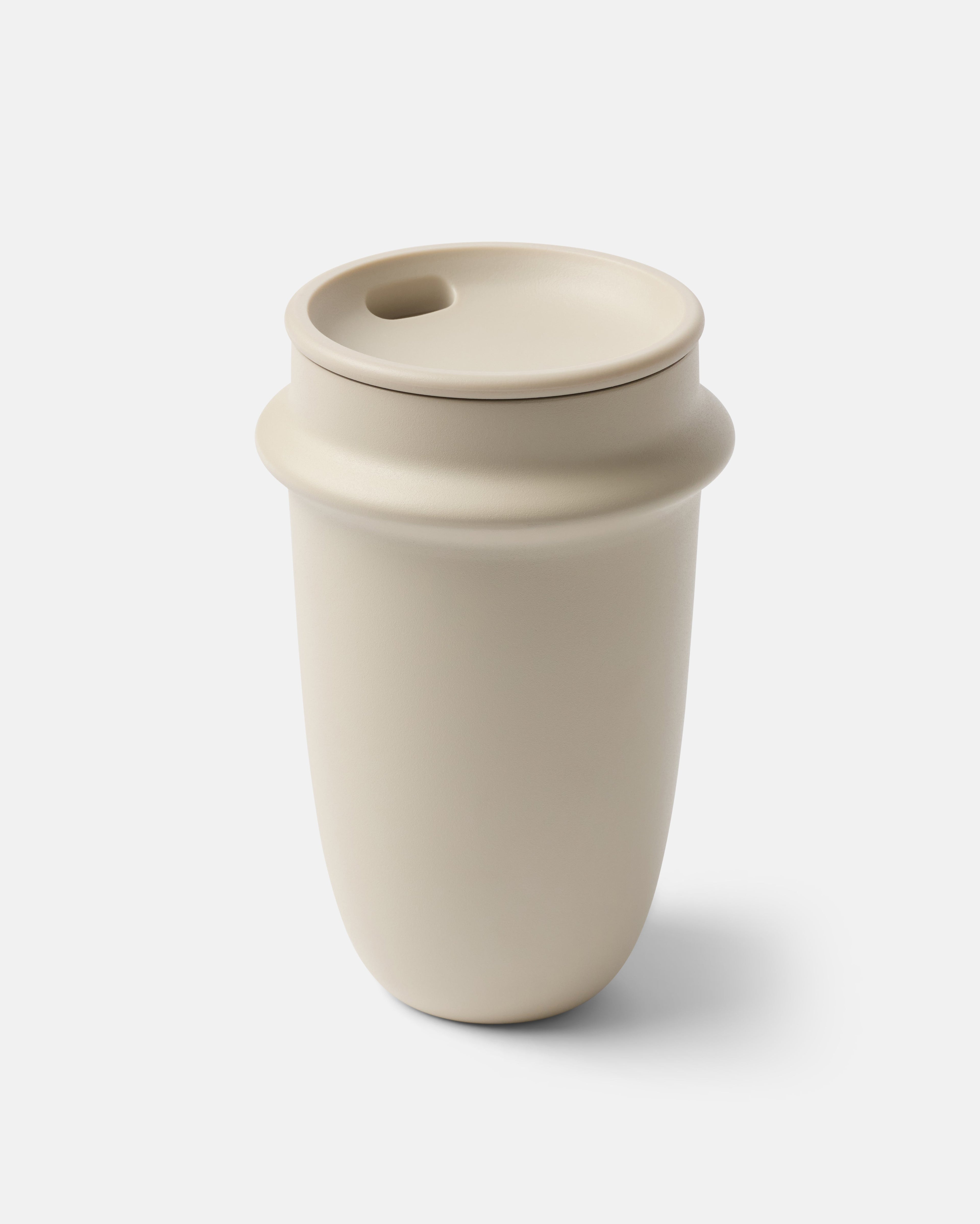 Space Tumbler 17oz Almond