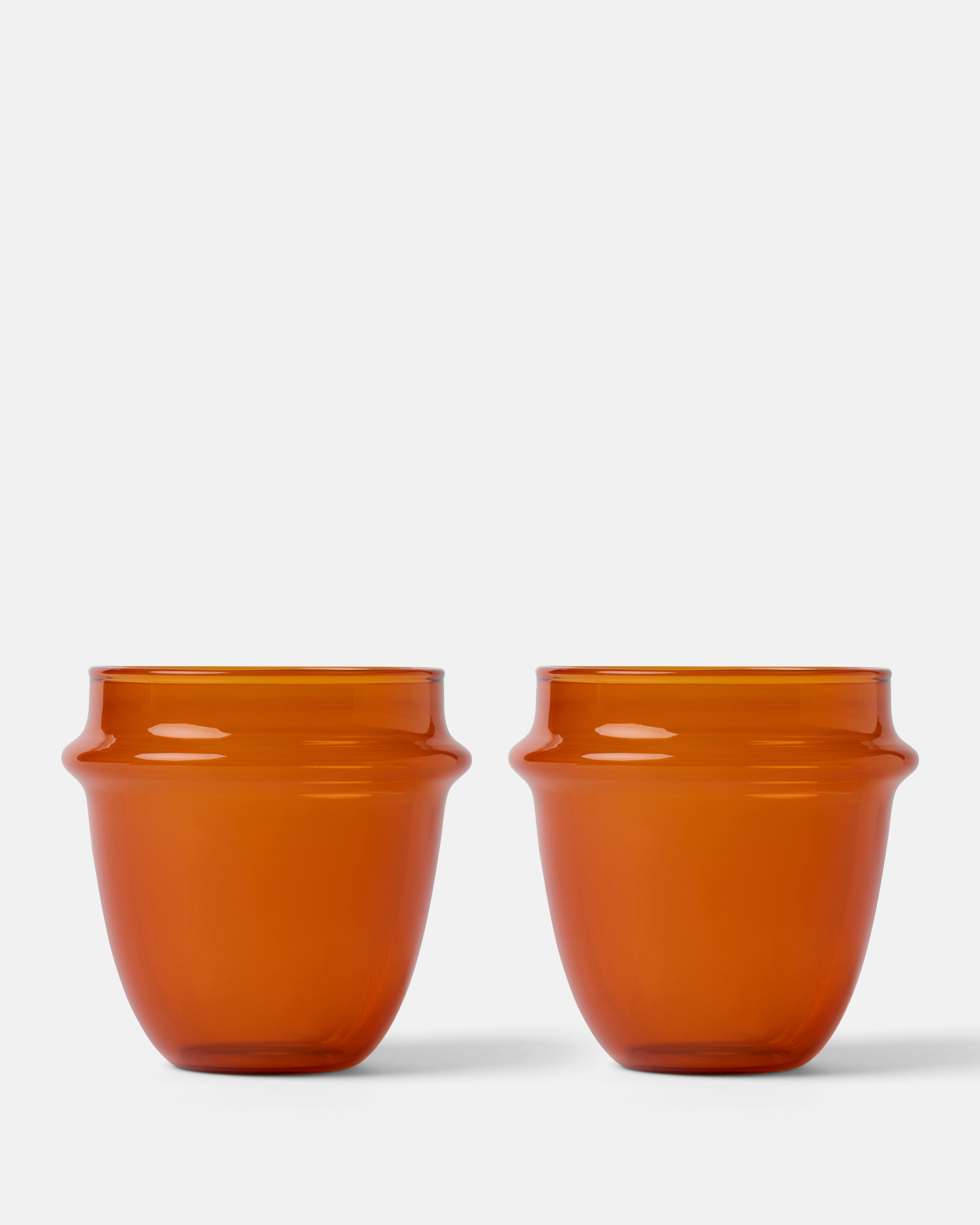 Table Cups Amber
