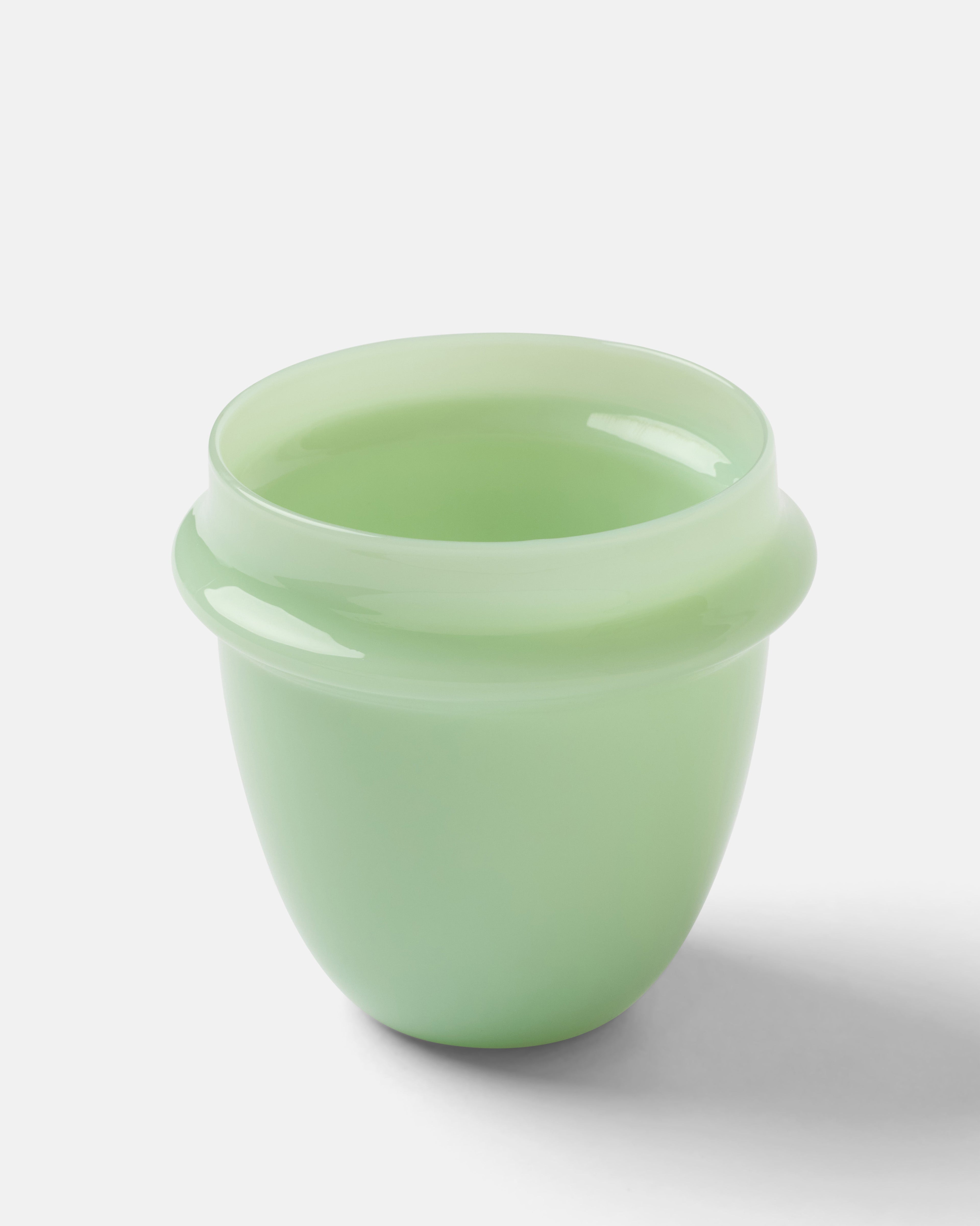 Insulated Glass Cup 10oz Mint